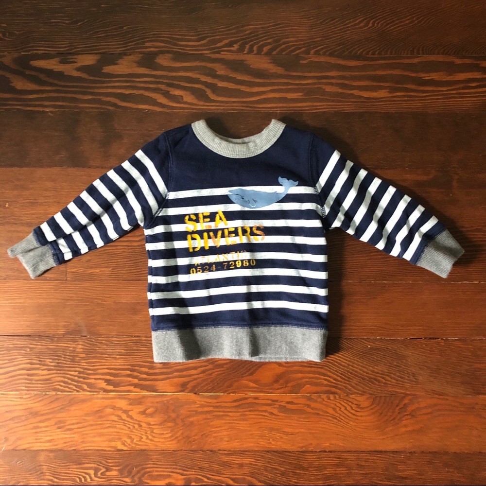 Baby Gap nautical sweatshirt (12-18m)